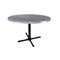 Holland Bar Stool Co 30" Tall In/Outdoor All-Season Table, 36" dia. Greystone Top OD211-3030BWOD36RGryStn - alternate 1